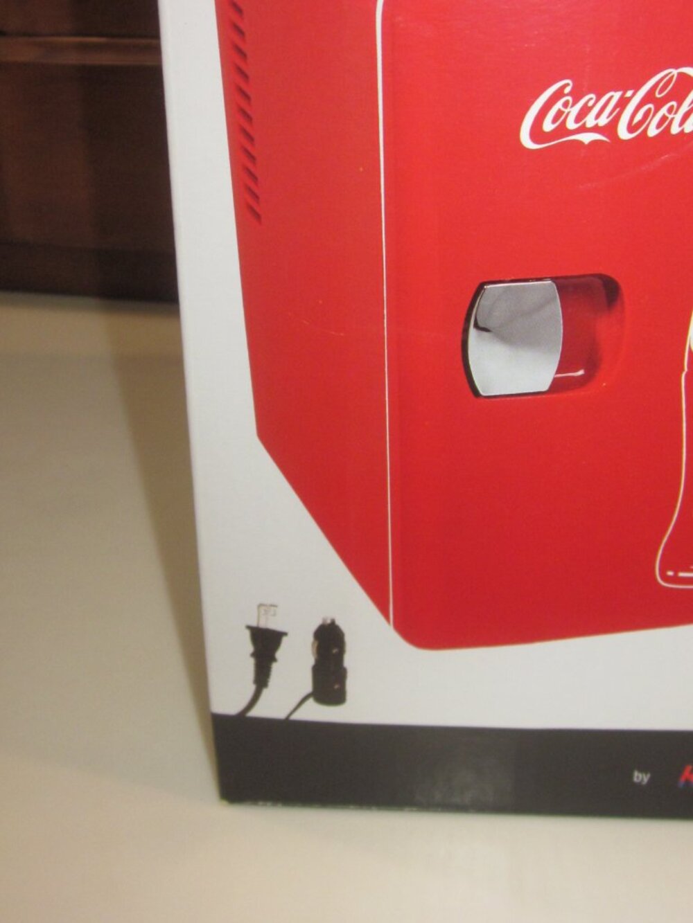 Coca Cola Mini Fridge Retro Design - Picture 3 of 3